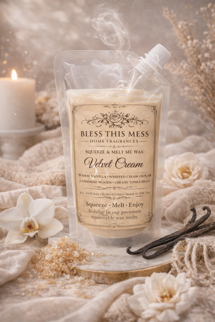 SQUEEZABLE SOY & COCO WAX 8OZ | Heavily Fragranced | Hand Poured